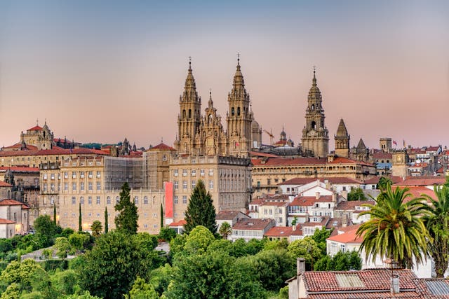 <p>Santiago de Compostela is the capital of northwest Spain’s Galicia region</p>