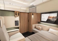The seats passengers will use for the 20-hour flight that will become the world’s longest