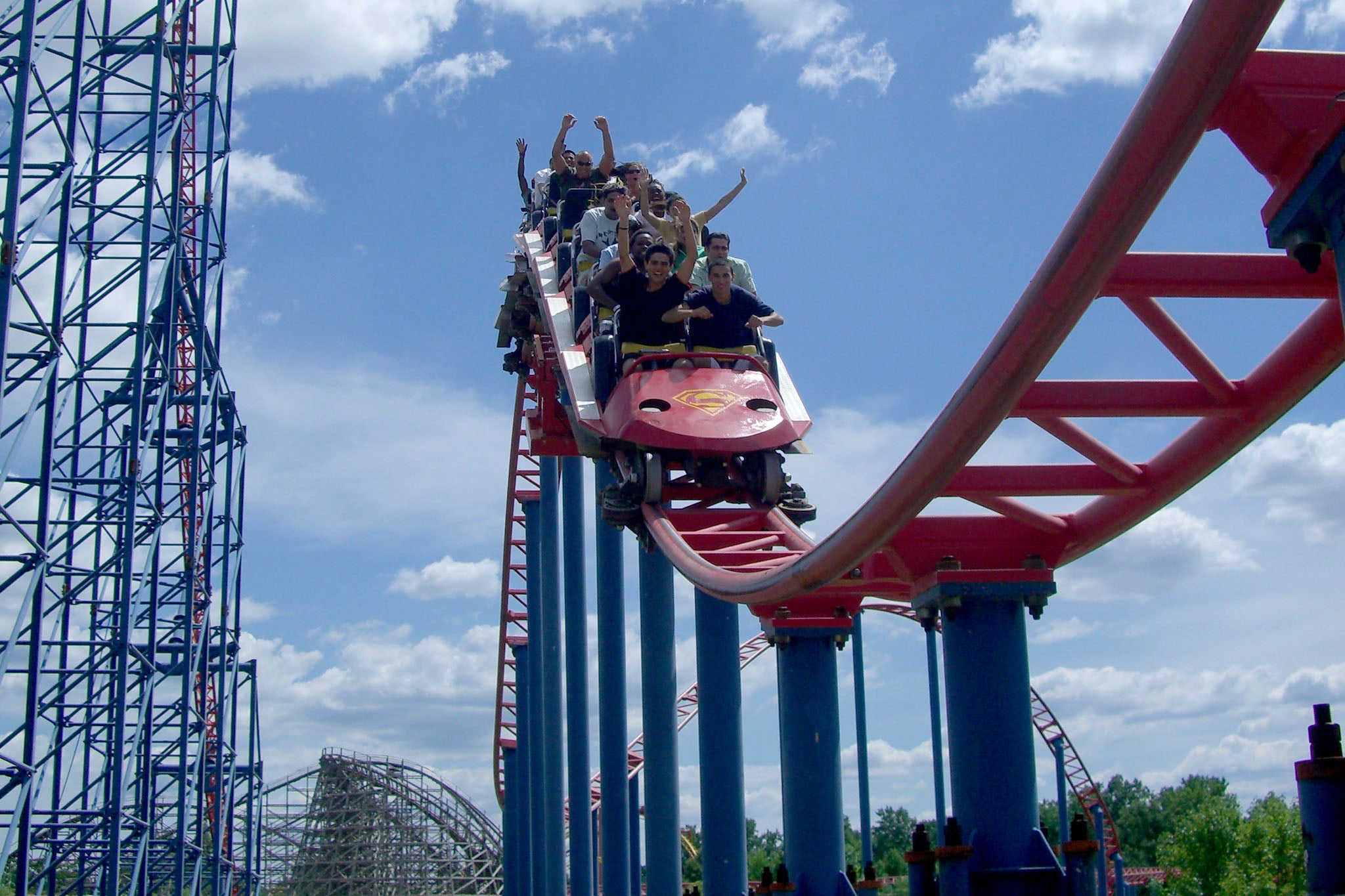  Ride Of Steel is one of the park’s most famous attractions