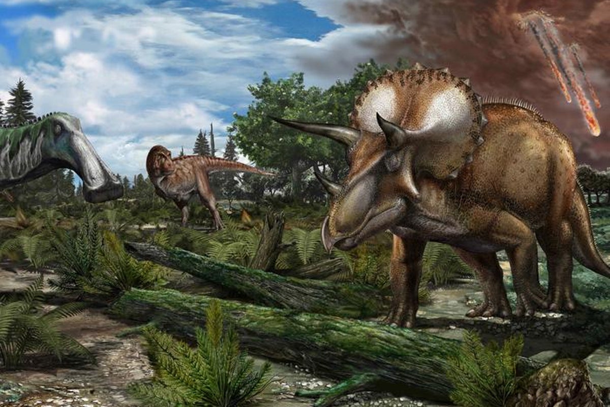 Dinosaurs were probably not doomed for extinction and could exist today — if it weren’t for the giant asteroid