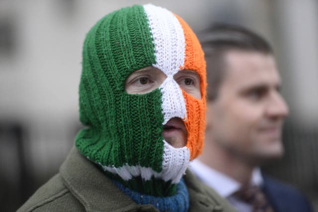 JJ O’Dochartaigh, also known as DJ Provai, of the Belfast-based rap group Kneecap (Mark Marlow/PA)