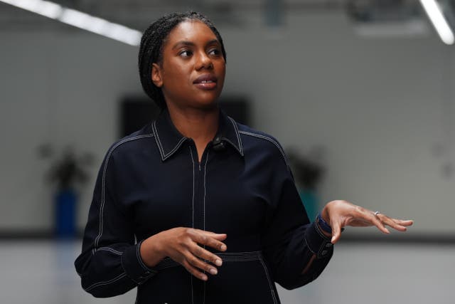Kemi Badenoch said the public were ‘still not yet ready to trust’ her party (Ben Whitley/PA)