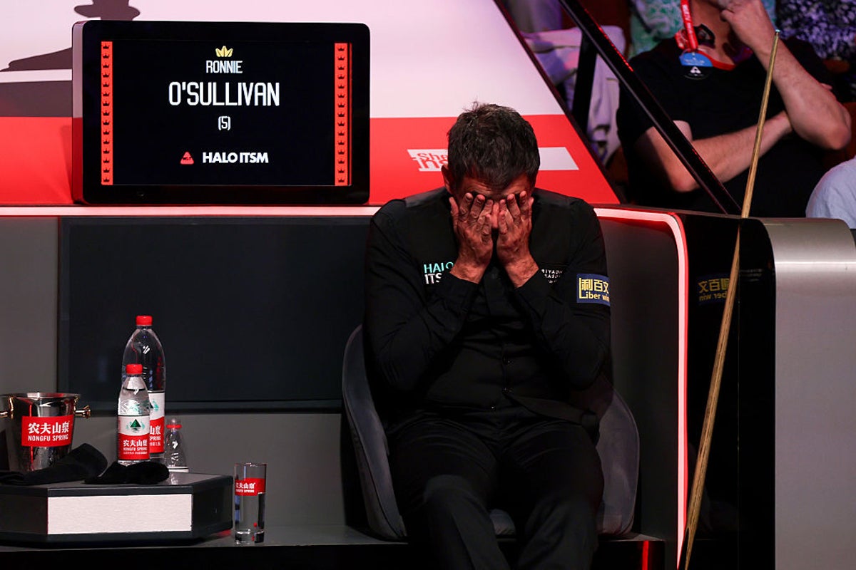 Snooker fans fuming as refunds denied after O’Sullivan game ends early