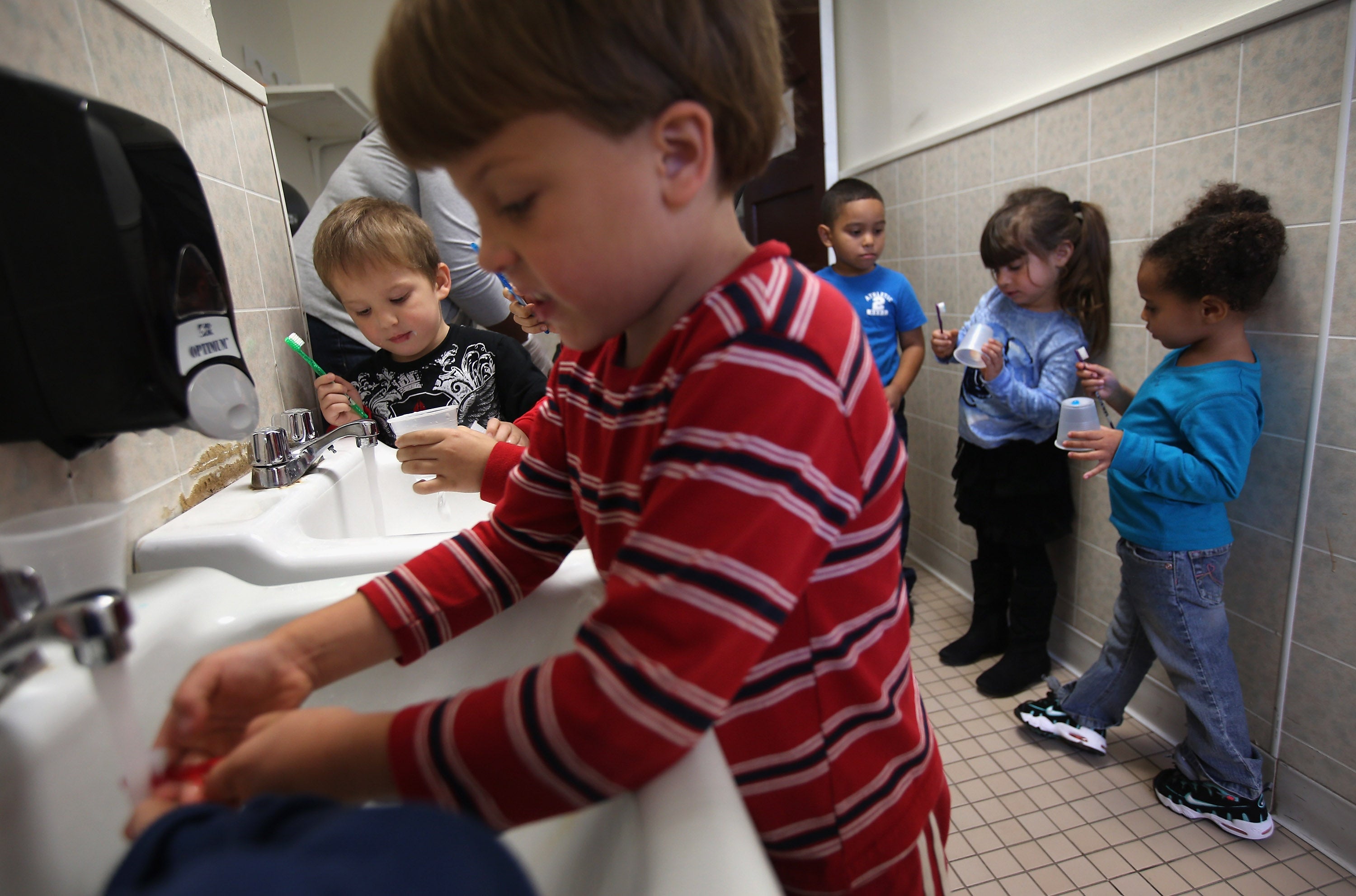 The recommended amount of toothpaste for young children is about the size of a pea. Still, kids who ingest an entire tube would not have long-term impacts, according to dentist Mary Swift