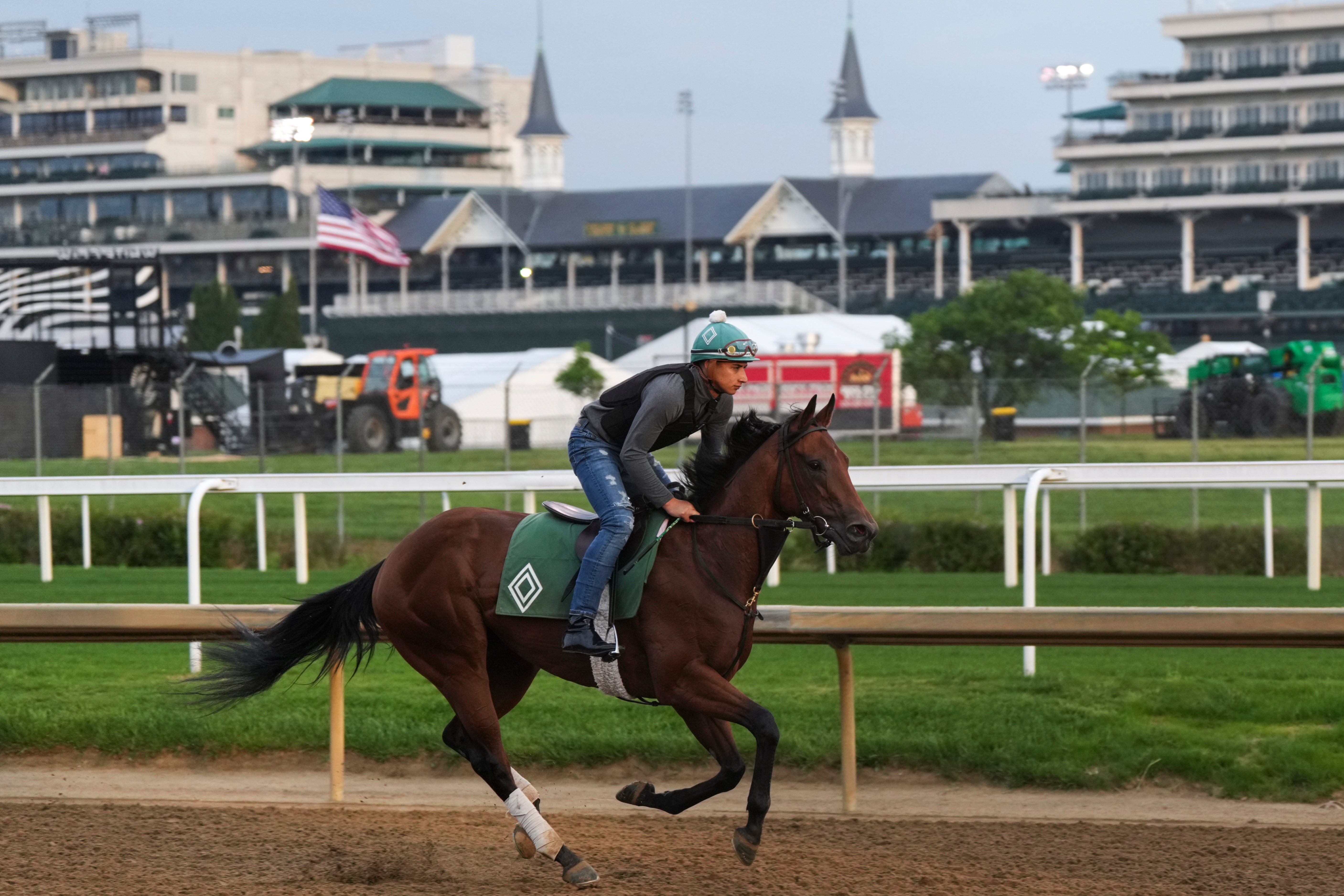 The purse for this year’s Kentucky Derby is $5 million