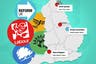 Local elections: Live results map for every council and mayor race