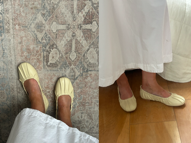 m&s ballet flats