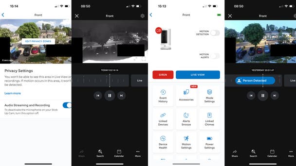 Ring smartphone app