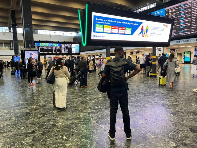 <p>Going places? London Euston station, which will be closed on Sunday and Monday 4 and 5 May 2025</p>