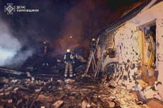 Russian drone attack injures 47 in Ukraine’s second largest city Kharkiv