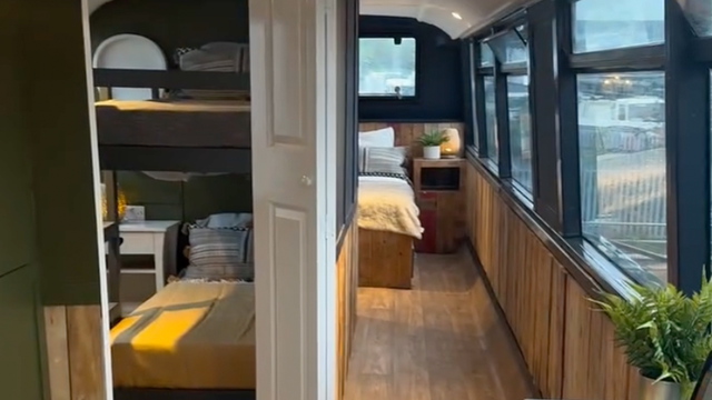 <p>The 1998 diesel has been converted into a stylish two-bed</p>