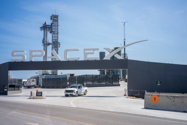 <p>The Starbase facility is seen a day before Starship Flight 3's scheduled launch near Boca Chica beach on 13 March, 2024 in Brownsville, Texas</p>
