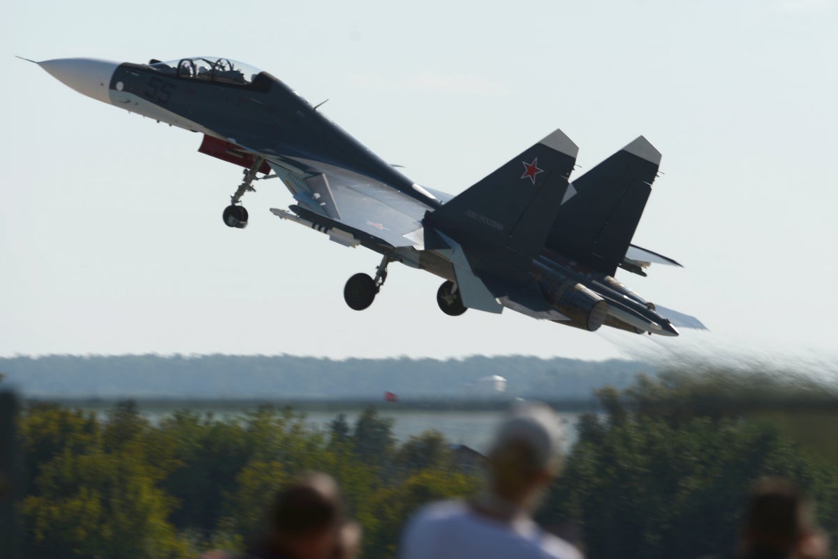 Ukraine-Russia war latest: Putin fighter jet shot down by Ukrainian sea drone for first time, Kyiv claims