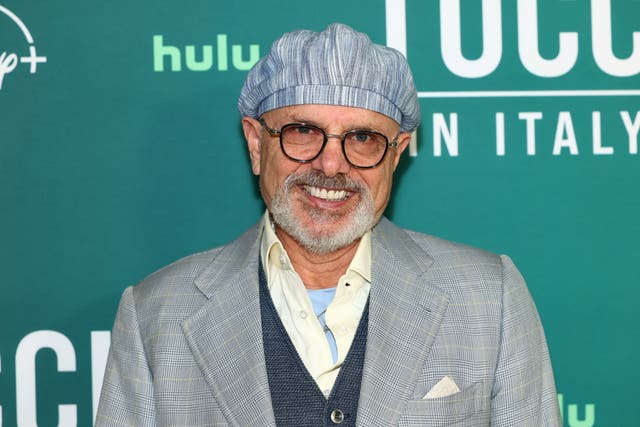 <p>Joe Pantoliano at the premiere of 'Tucci in Italy' in New York in April 2025</p>