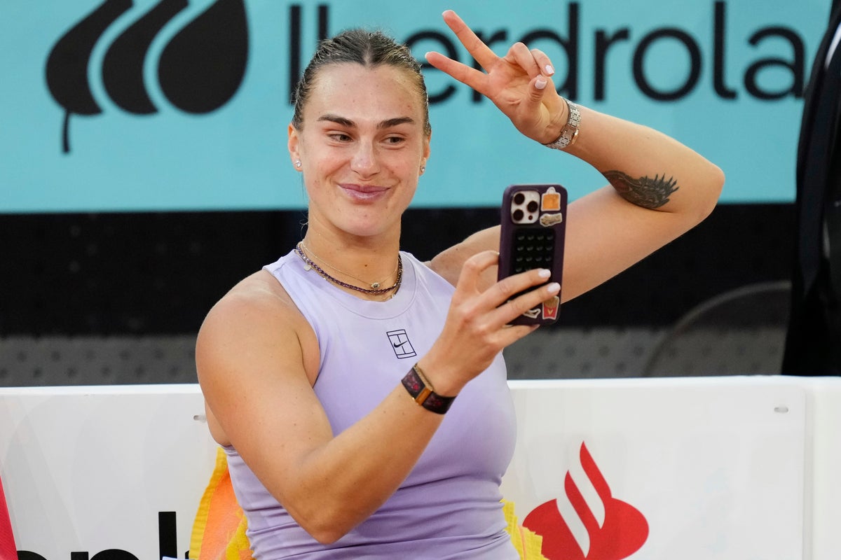 Aryna Sabalenka beats Coco Gauff to win Madrid Open