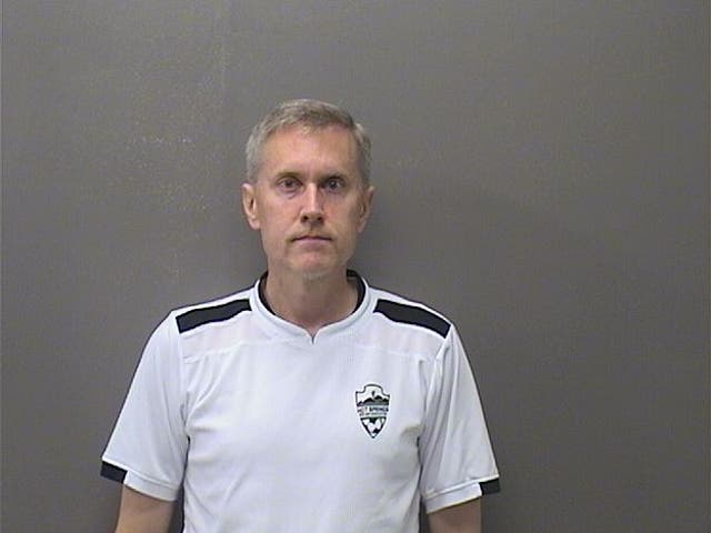 <p>Zachary Nehus arrested for allegedly violating his parole - a move that led to his wife being placed on administrative leave as superintendent of the school district</p>