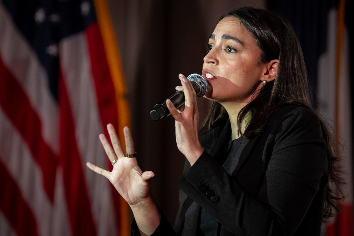 AOC and other Squad Democrats join Republican rivals to back resolution  against US involvement in Iran | The Independent