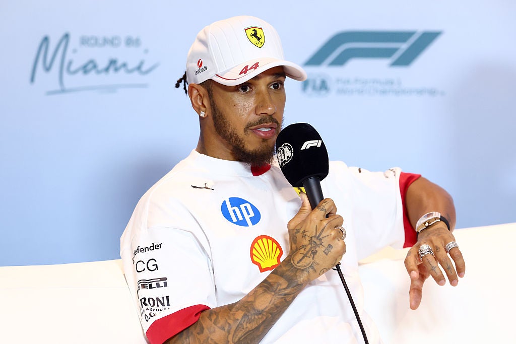 Hamilton was off the pace in Saturday's qualifying