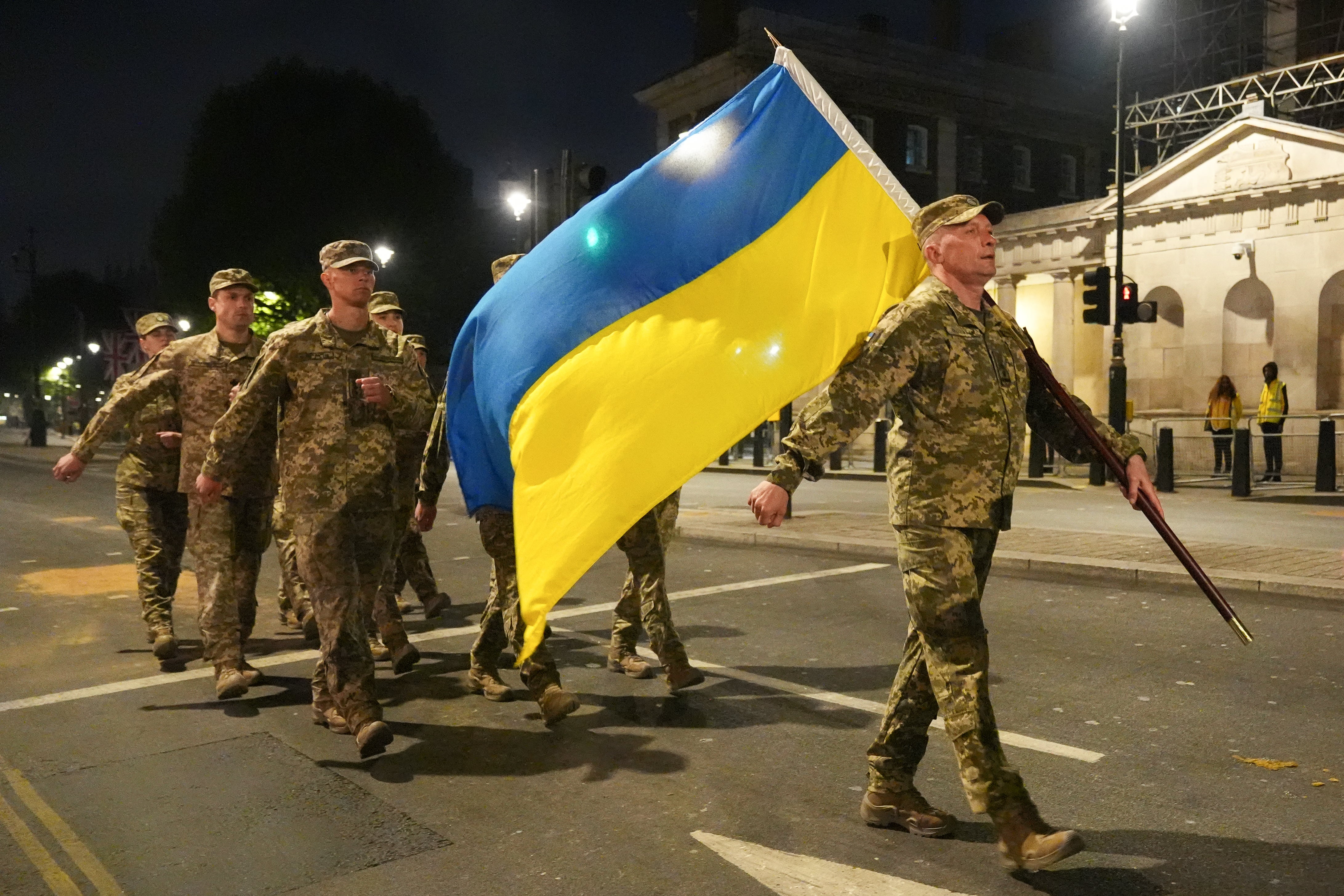 Members of the Ukraine Armed Forces will take part in the procession