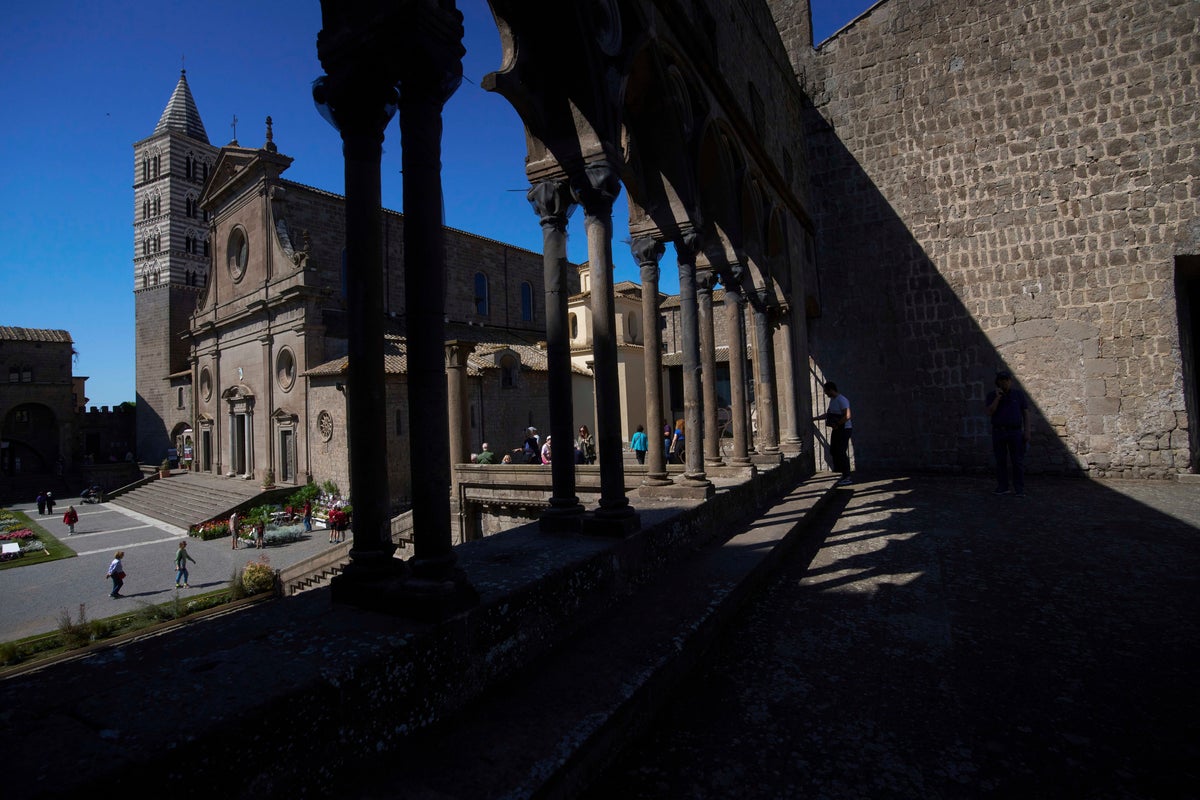 A roofless palace in Italys Viterbo hosted the first and longest conclave