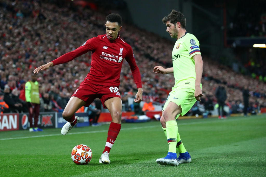 At 19, Alexander-Arnold played a key role in one of Liverpool’s greatest nights but he would achieve much more