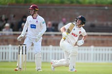 Jordan Cox retires hurt to spark England injury fears after Test call-up