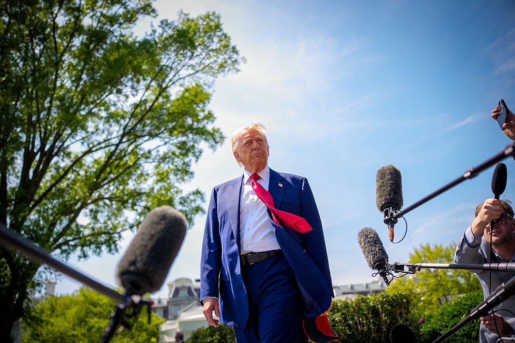 US President Donald Trump told a journalist on Sunday that he doesn't know if he's responsible for following the Constitution.
