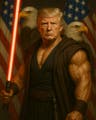 Star Wars fans point out telling detail in White House AI Trump image
