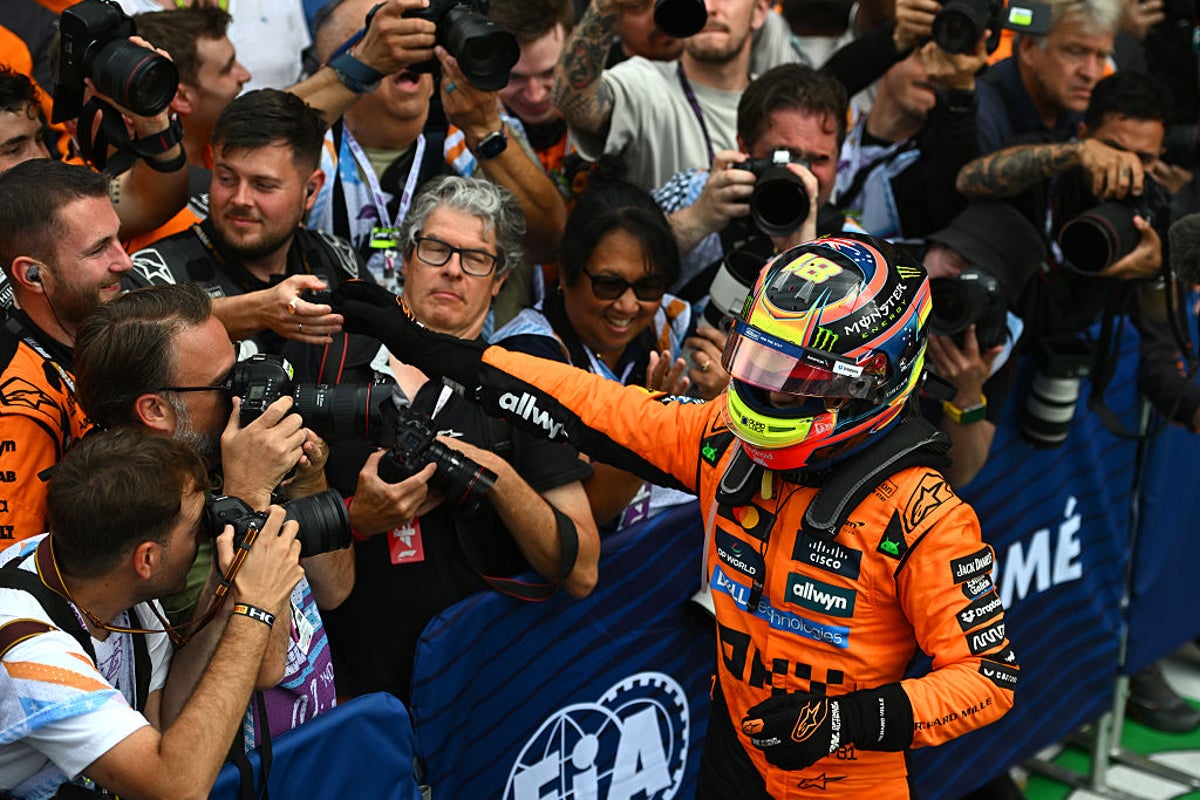 F1 Miami GP LIVE: Relive the action as Piastri holds off Norris chase to top the podium