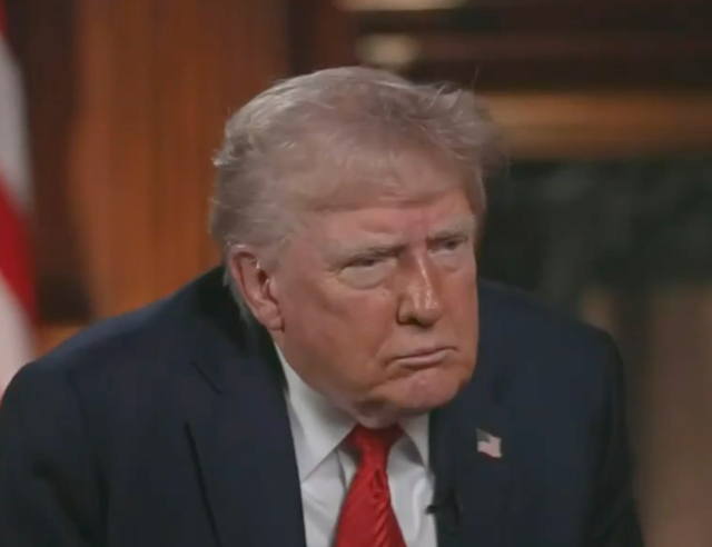<p>Donald Trump sits down for an interview with NBC's Kristen Welker on Meet the Press. During the interview, he didn’t rule out military action in Greenland.</p>