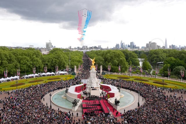 <p>The VE Day Parade took place in London</p>