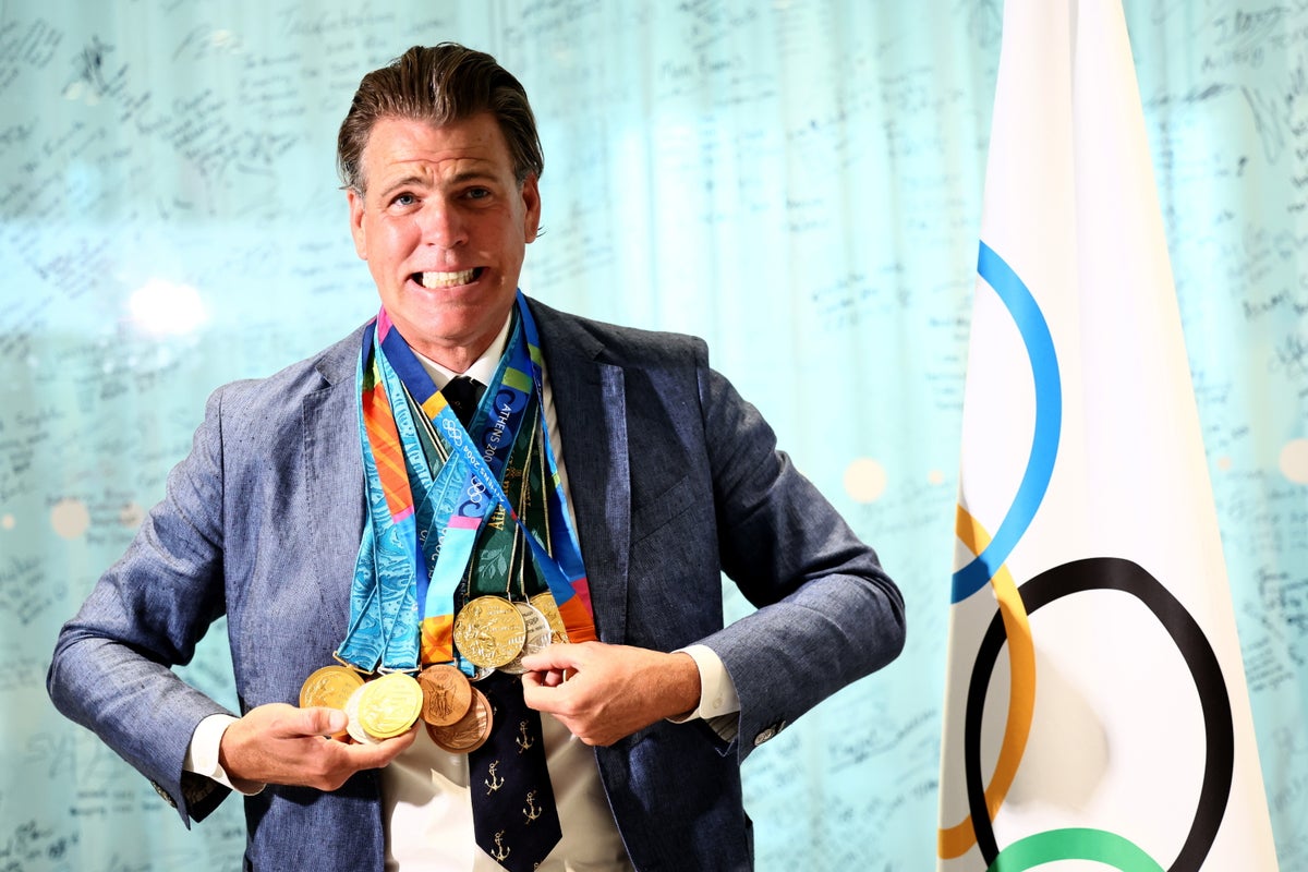 Gary Hall Jr receives replica Olympic medals after originals destroyed in Los Angeles wildfires