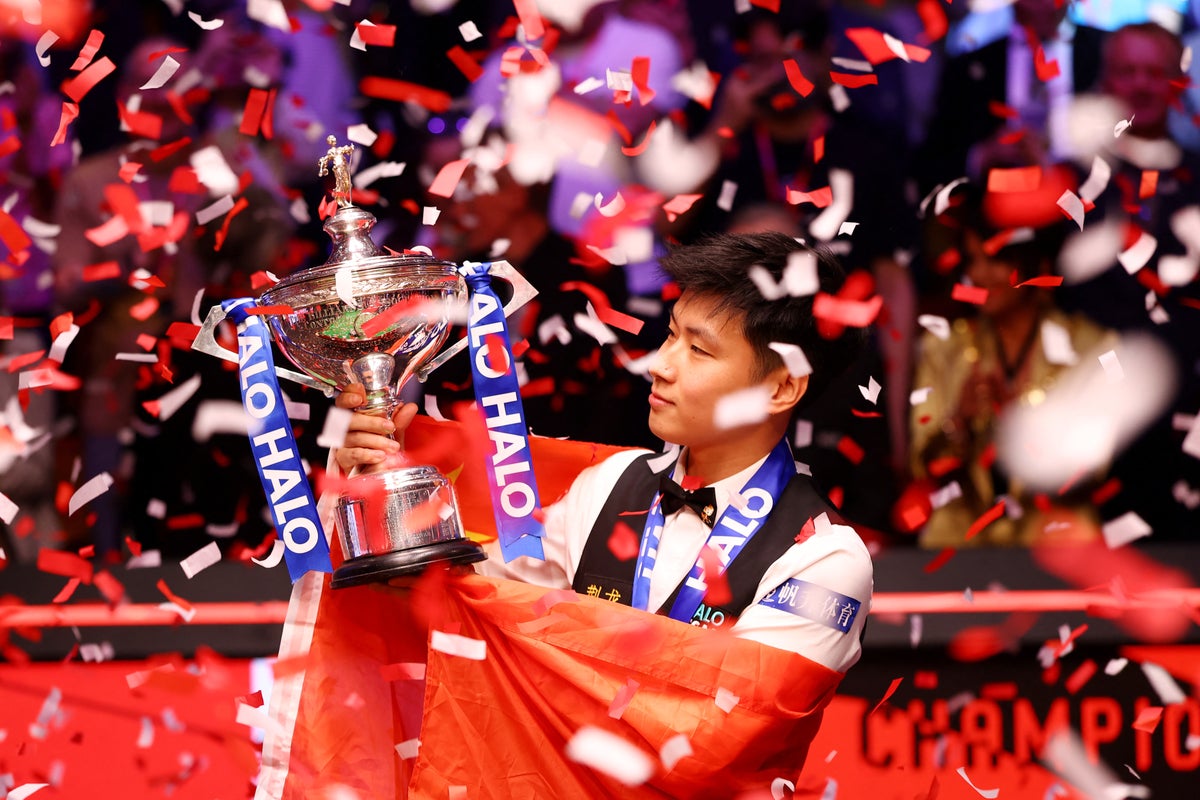 Zhao Xintong becomes the most complicated world champion in snooker history