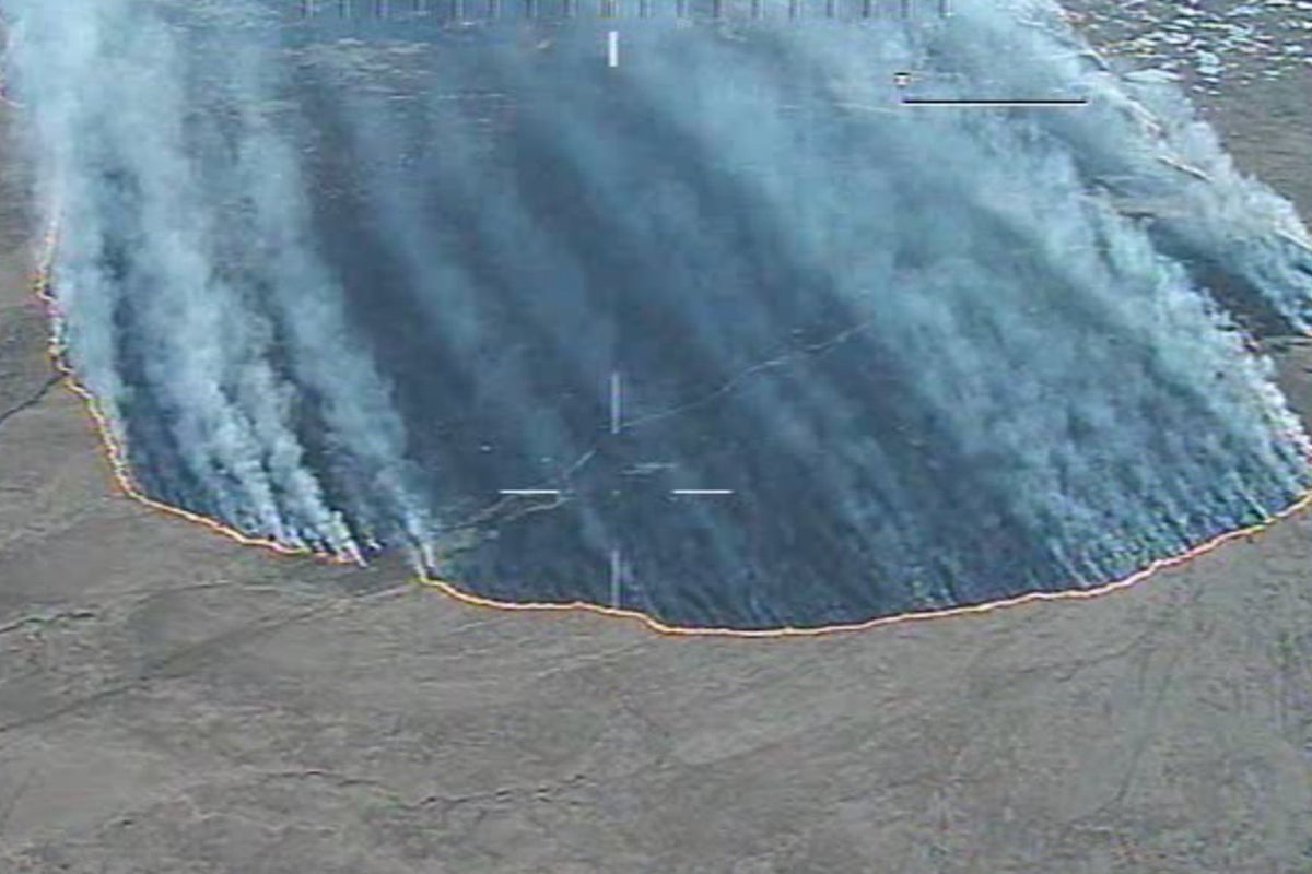 Dava Fire Huge Darmoor wildfire destroys 12,500 acres as firefighters battle for ...