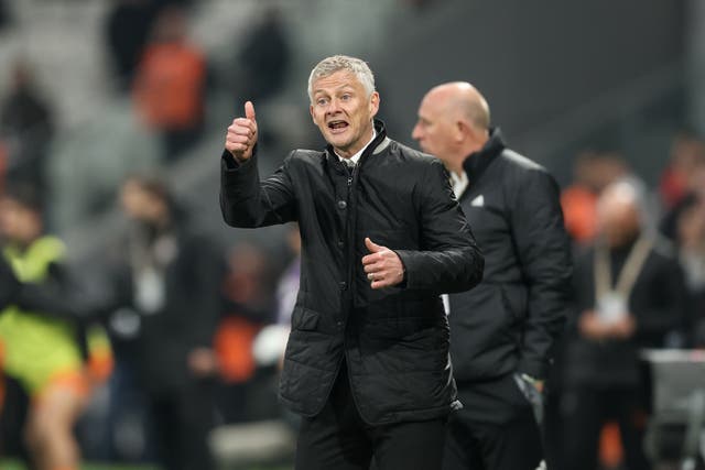 <p>Ole Gunnar Solskjaer led Bestikas to victory over Jose Mourinho's Fenerbahce</p>