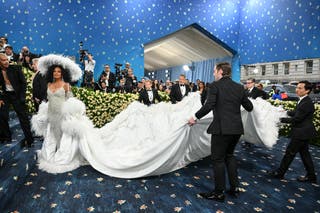 Diana Ross, 81, captivates Met Gala red carpet with enormous gown after