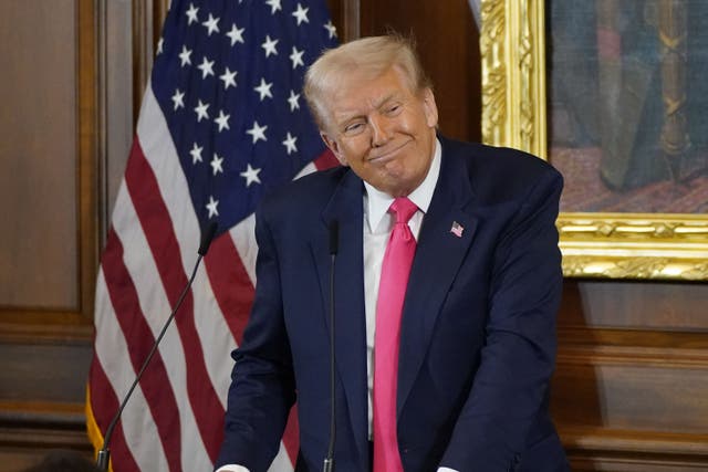 <p>Trump has claimed he will be known as the ‘fertilization president’</p>