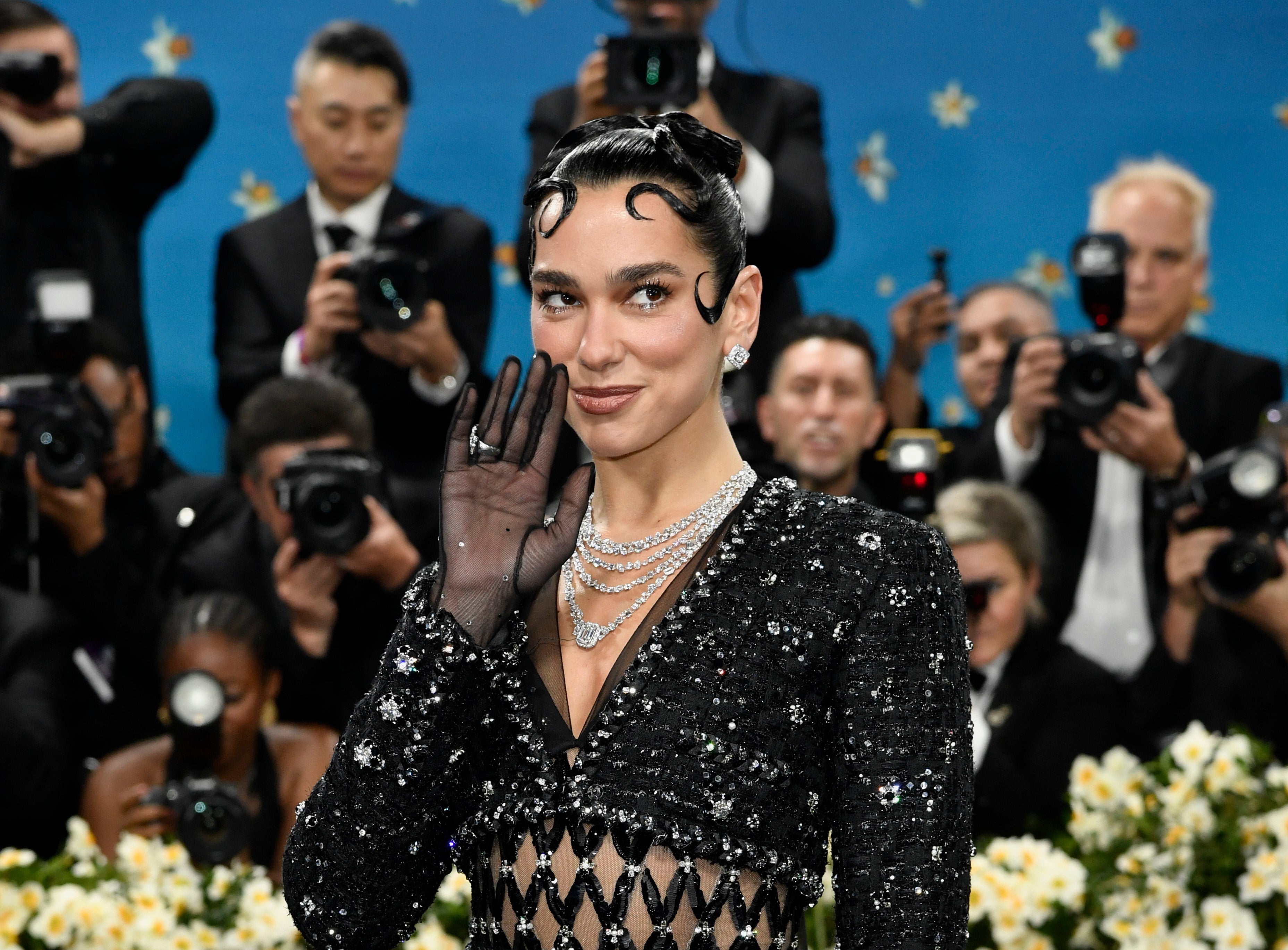 Dua Lipa attends the 2025 Met Gala