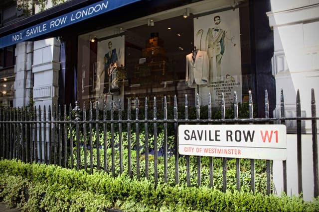 Here’s a history of the evolution of Savile Row (Alamy/PA)