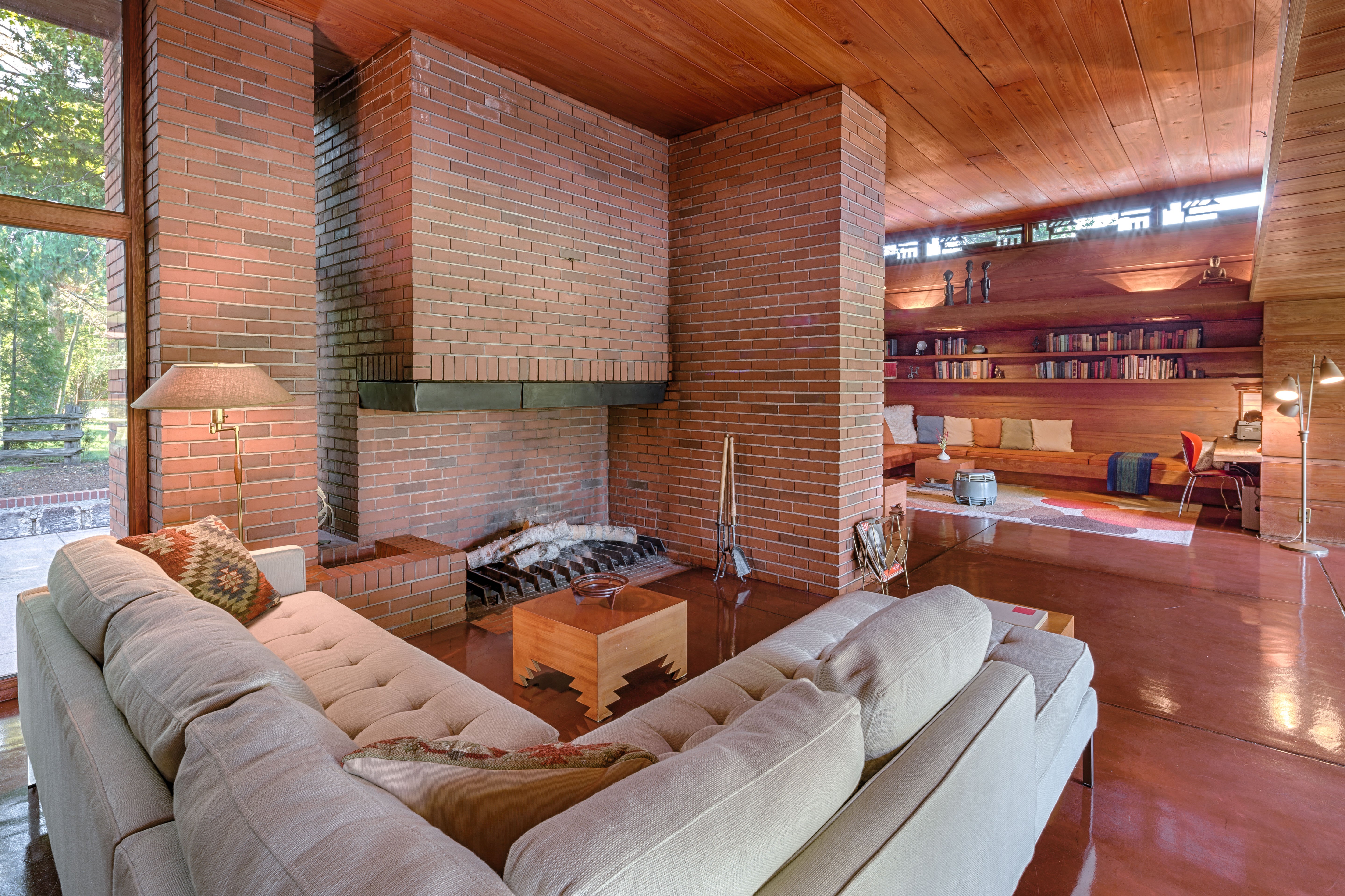 'Every turn will reveal a new detail that reaffirms Wright's genius,' says the listing