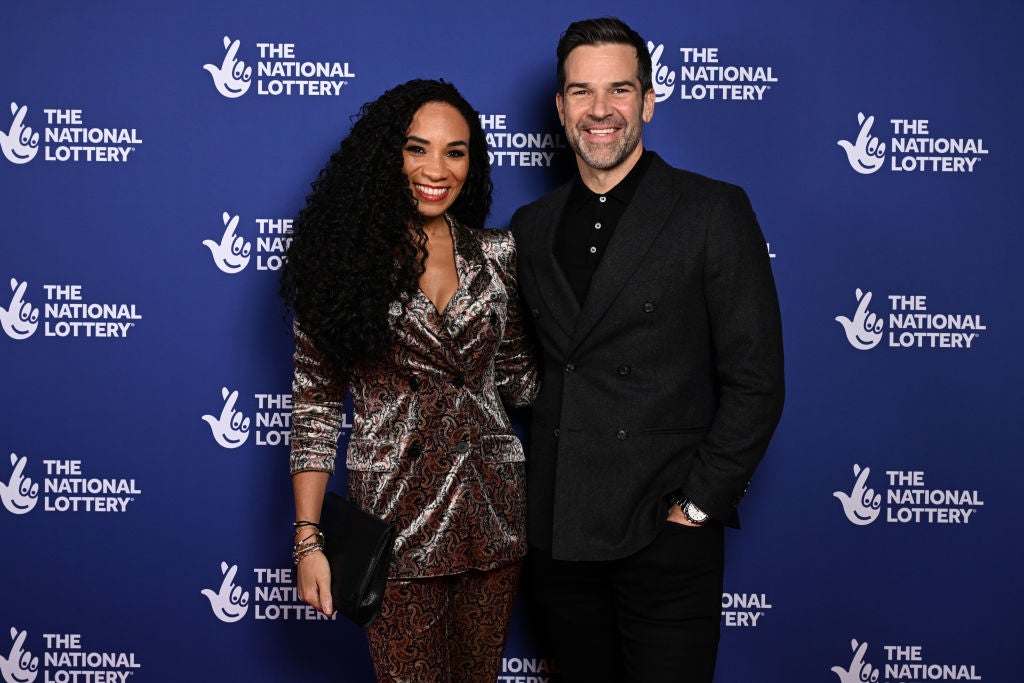 Michelle Ackerley and Gethin Jones