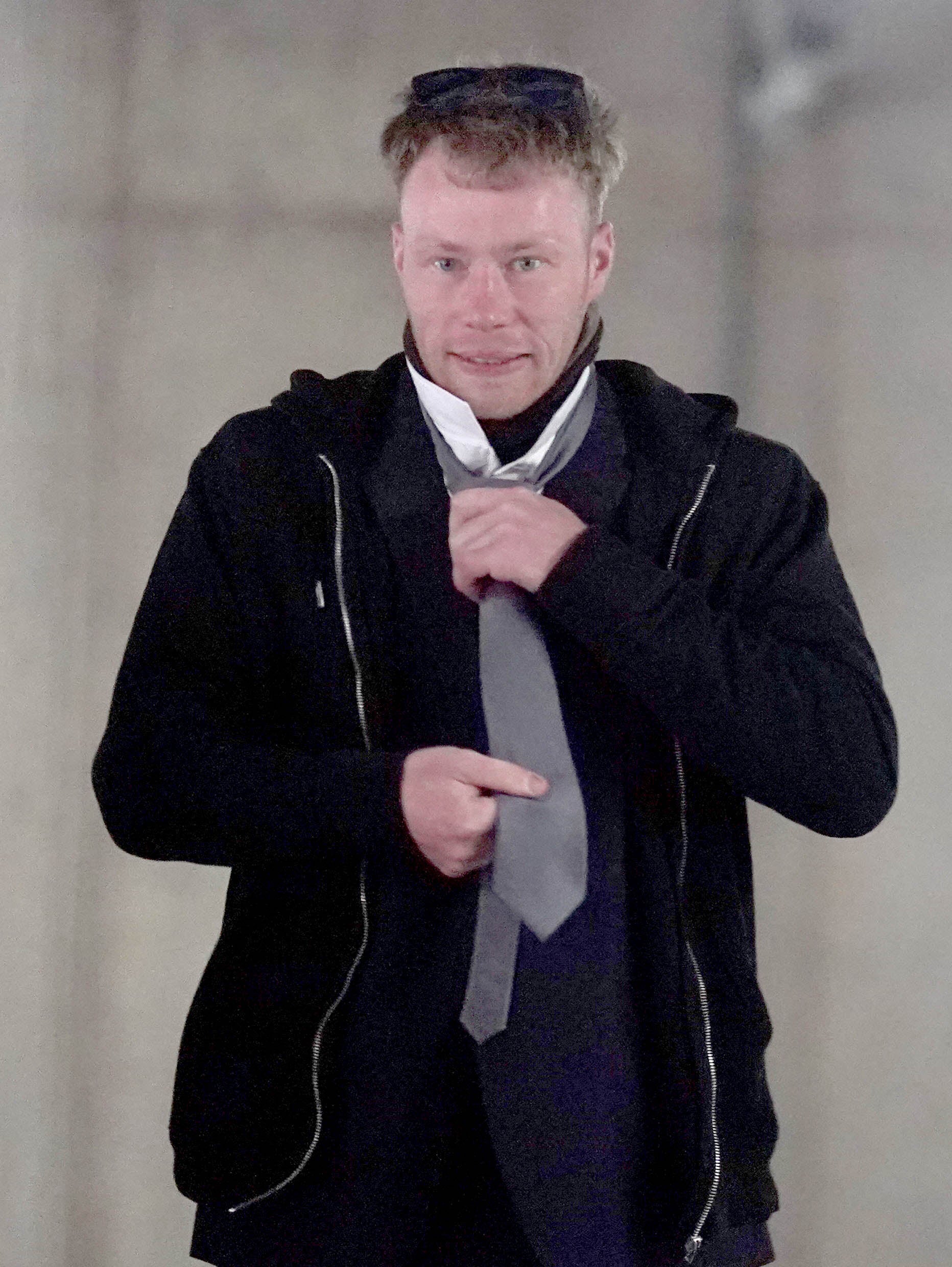 Adam Carruthers is on trial at Newcastle Crown Court (PA)