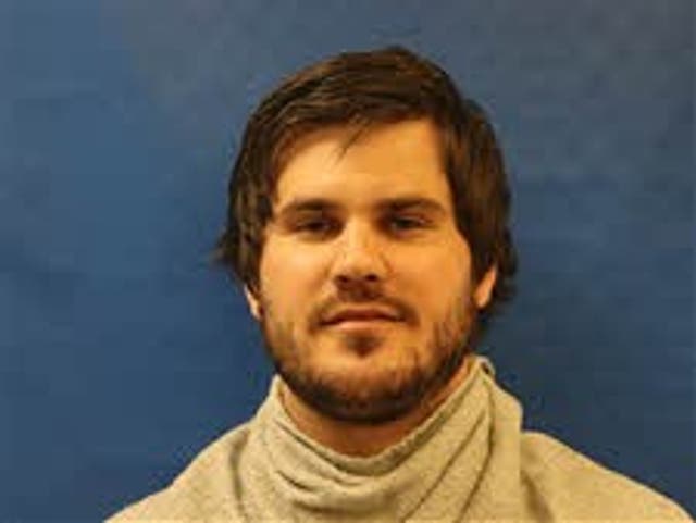 <p>Trevor McEuen, 32, is wanted on a murder charge in Texas</p>