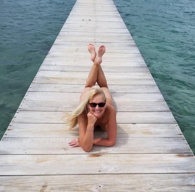 <p>Linda Weber (above), the President of the American Association for Nude Recreation, tells <em>The Independent</em> about the joys of naked vacations</p>