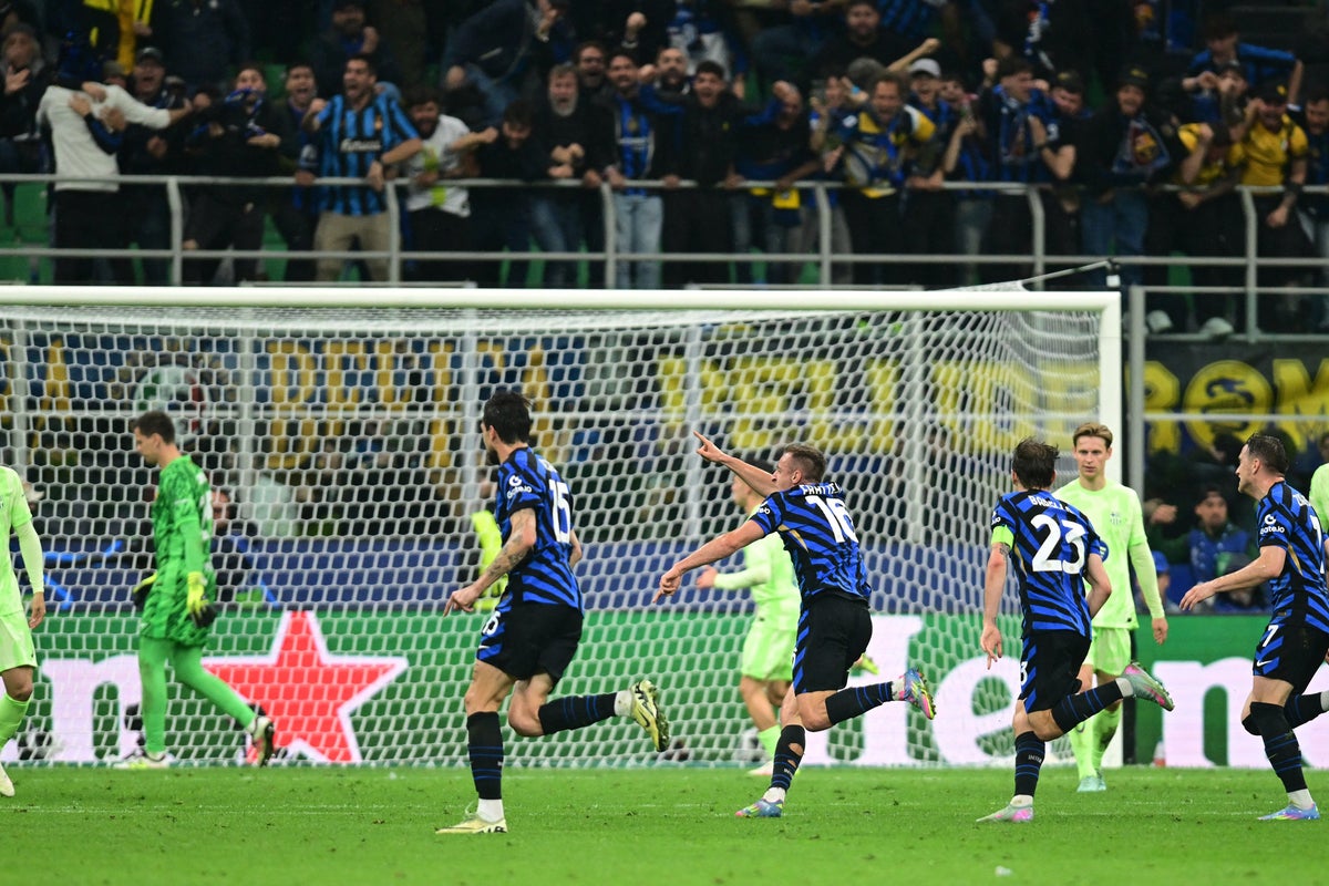 Inter vs Barcelona LIVE: Champions League thriller goes to extra time and takes another epic twist