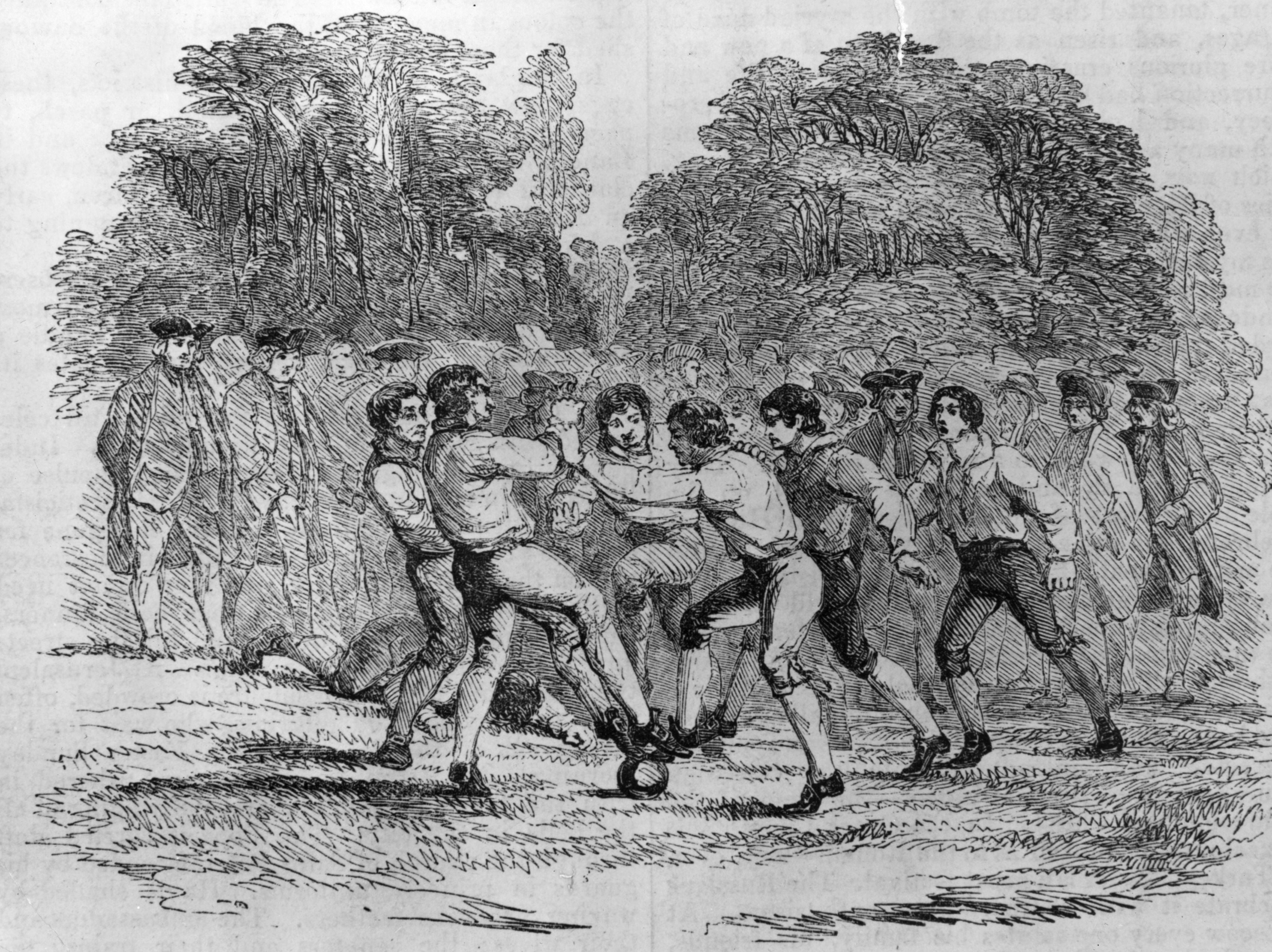 Football in 18th century