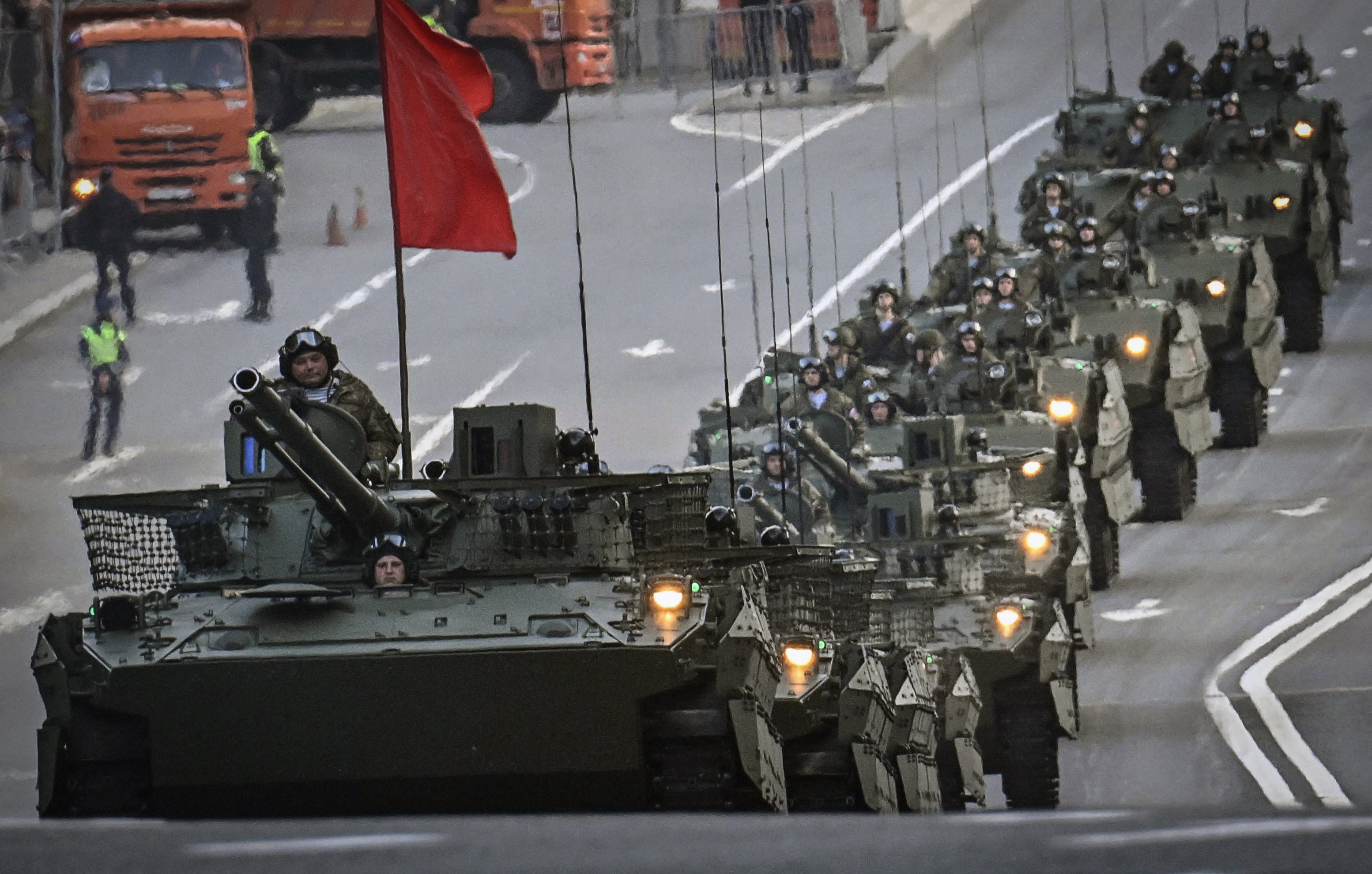 Russia will mark ‘Victory Day’ on 9 May with a huge military parade of troops and hardware on Red Square presided over by president Vladimir Putin
