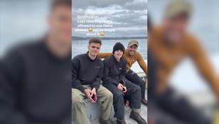 David Beckham sends message to Brooklyn while on 50th birthday trip