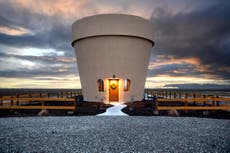 A vacation in a flowerpot... and a Chinook? 10 incredible US homes that make Airbnb’s ‘most wishlisted’ ranking for 2025