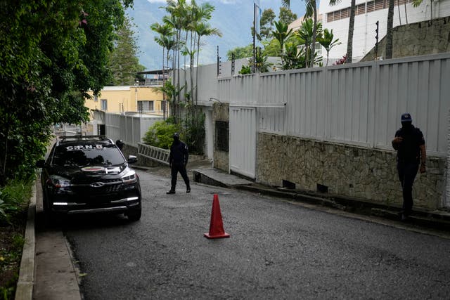VENEZUELA-OPOSICIÓN-EMBAJADA ARGENTINA